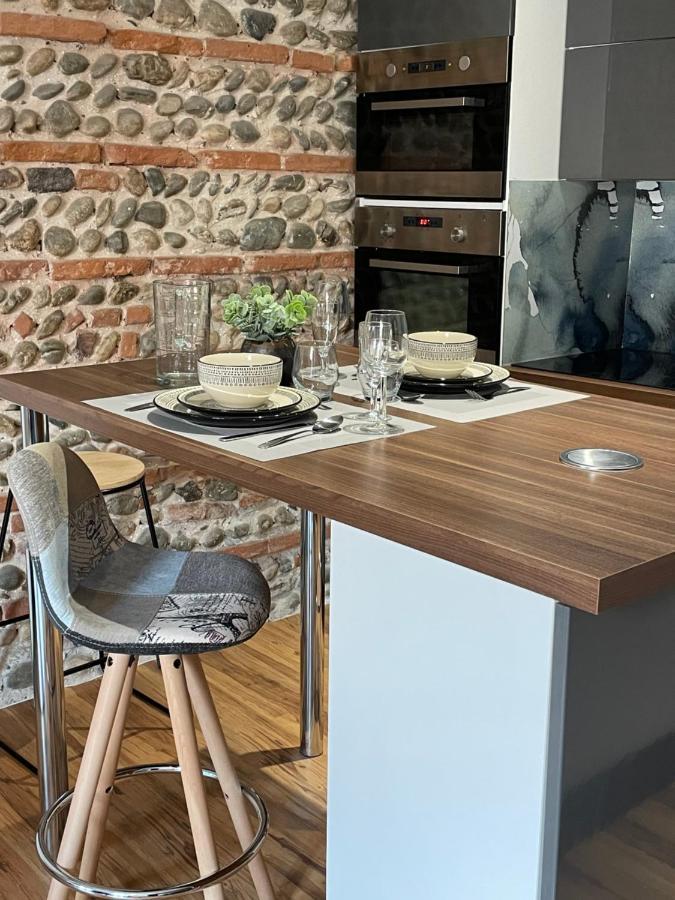 Appartement Climatise Avec Balcon Et Parking Prive Toulouse Exterior foto